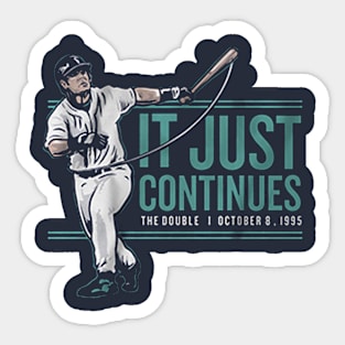 Edgar Martinez The Double Sticker